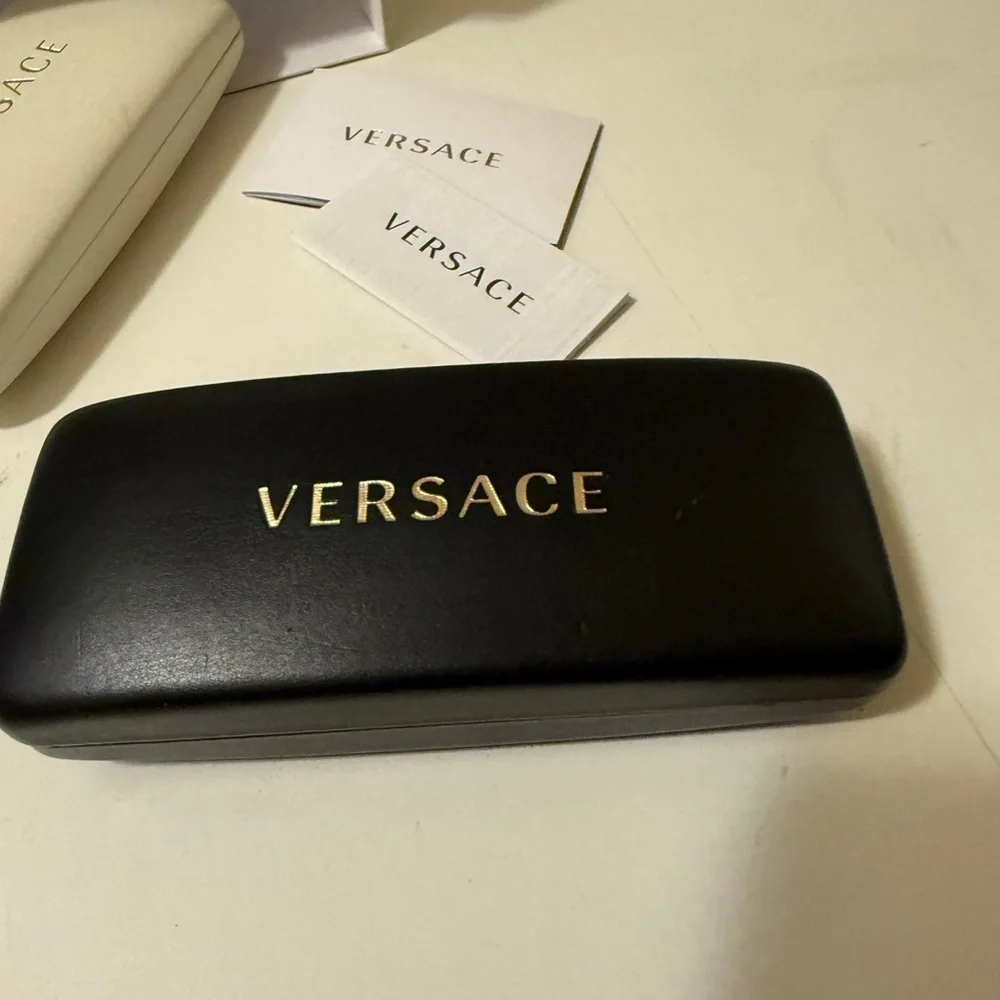 Two original Versace sunglasses case with new conditions